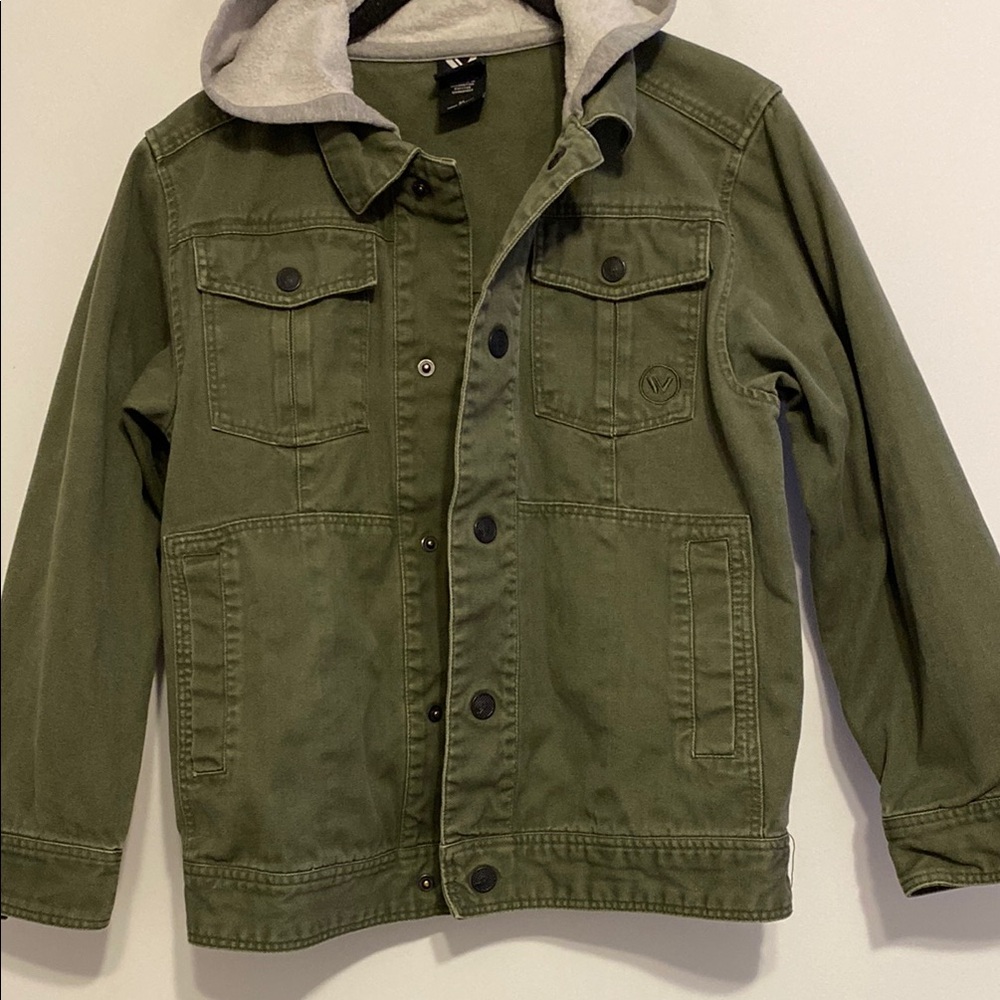 Shaun White Olive Green Jacket in good condition